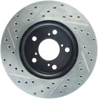 Stoptech - StopTech Sport Drilled/Slotted Brake Rotor Front Left 127.40064L - Image 2