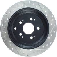 Stoptech - StopTech Sport Drilled/Slotted Brake Rotor; Rear Right - Image 2