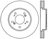 StopTech Sport Drilled/Slotted Brake Rotor Front Left 127.40066L