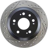 StopTech Sport Drilled/Slotted Brake Rotor Rear Right 127.40067R