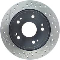 StopTech Sport Drilled/Slotted Brake Rotor Rear Right 127.40068R