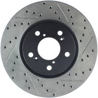 StopTech Sport Drilled/Slotted Brake Rotor Front Left 127.40069L