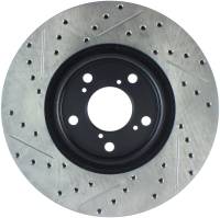 Stoptech - StopTech Sport Drilled/Slotted Brake Rotor Front Left 127.40069L - Image 2