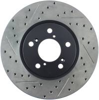 StopTech Sport Drilled/Slotted Brake Rotor Front Right 127.40069R