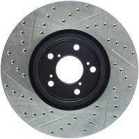 Stoptech - StopTech 07-08 Acura MDX SportStop Slotted & Drilled Left Front Rotor - 127.40071L - Image 2