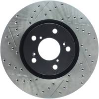 StopTech Sport Drilled/Slotted Brake Rotor Front Right 127.40071R