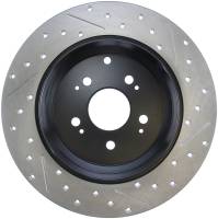 Stoptech - StopTech Sport Drilled/Slotted Brake Rotor Rear Right 127.40072R - Image 2