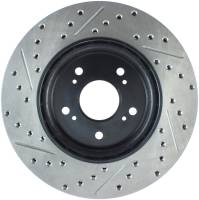 Stoptech - StopTech Sport Drilled/Slotted Brake Rotor; Front Left - Image 2