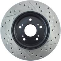 Stoptech - StopTech Sport Drilled/Slotted Brake Rotor; Front Right - Image 2