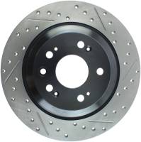 Stoptech - StopTech Slotted & Drilled Sport Brake Rotor - 127.40074L - Image 1