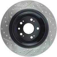 Stoptech - StopTech Slotted & Drilled Sport Brake Rotor - 127.40074L - Image 2