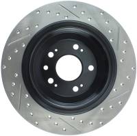 Stoptech - StopTech Slotted & Drilled Sport Brake Rotor - 127.40074R - Image 2