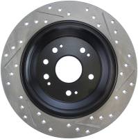 Stoptech - StopTech Sport Drilled/Slotted Brake Rotor; Rear Right - Image 2