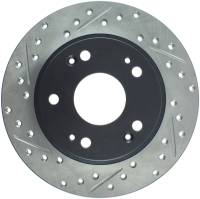 StopTech Sport Drilled/Slotted Brake Rotor Rear Right 127.40079R