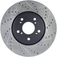 StopTech Sport Drilled/Slotted Brake Rotor Front Left 127.40080L