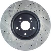 Stoptech - StopTech Sport Drilled/Slotted Brake Rotor Front Left 127.40080L - Image 2