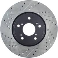 StopTech Sport Drilled/Slotted Brake Rotor Front Right 127.40080R