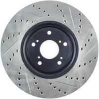 Stoptech - StopTech Sport Drilled/Slotted Brake Rotor Front Right 127.40080R - Image 2