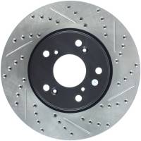 StopTech Sport Drilled/Slotted Brake Rotor Front Left 127.40084L