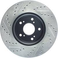 Stoptech - StopTech Sport Drilled/Slotted Brake Rotor Front Left 127.40084L - Image 2