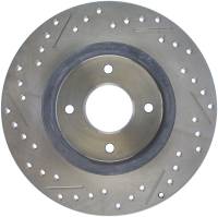 Stoptech - StopTech Slotted & Drilled Sport Brake Rotor - 127.42021L - Image 2