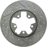 Stoptech - StopTech Sport Drilled/Slotted Brake Rotor Front Left 127.42023L - Image 1