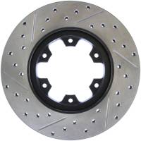 Stoptech - StopTech Sport Drilled/Slotted Brake Rotor Front Left 127.42029L - Image 2