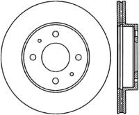 StopTech Sport Cryo Drilled/Slotted Brake Rotor Front Left 127.42035CL