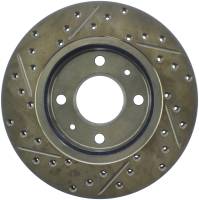 Stoptech - StopTech Sport Drilled/Slotted Brake Rotor Front Left 127.42035L - Image 2