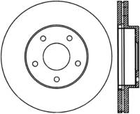 StopTech Sport Drilled/Slotted Brake Rotor Front Left 127.42046L