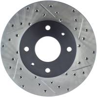 Stoptech - StopTech Sport Drilled/Slotted Brake Rotor Front Left 127.42055L - Image 1