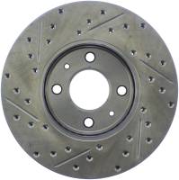 Stoptech - StopTech Sport Drilled/Slotted Brake Rotor Front Left 127.42056L - Image 2