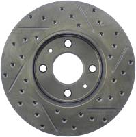 Stoptech - StopTech Sport Drilled/Slotted Brake Rotor Front Right 127.42056R - Image 2