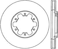 StopTech Sport Drilled/Slotted Brake Rotor Front Left 127.42063L