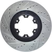 Stoptech - StopTech Sport Drilled/Slotted Brake Rotor Front Left 127.42068L - Image 2