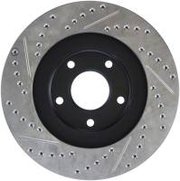 Stoptech - StopTech Sport Drilled/Slotted Brake Rotor Front Left 127.42070L - Image 2