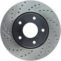 StopTech Sport Drilled/Slotted Brake Rotor Front Right 127.42071R