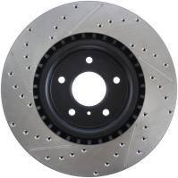 Stoptech - StopTech Slotted & Drilled Sport Brake Rotor - 127.42076L - Image 2