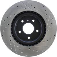 Stoptech - StopTech Sport Drilled/Slotted Brake Rotor Front Right 127.42076R - Image 2