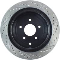 Stoptech - StopTech Sport Drilled/Slotted Brake Rotor Rear Right 127.42078R - Image 2