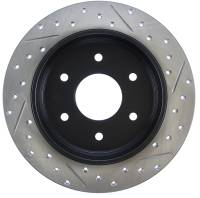 Stoptech - StopTech Sport Drilled/Slotted Brake Rotor Rear Right 127.42081R - Image 2