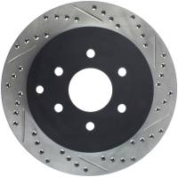 Stoptech - StopTech Sport Drilled/Slotted Brake Rotor Rear Left 127.42086L - Image 1