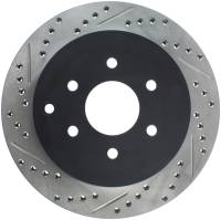 StopTech Sport Drilled/Slotted Brake Rotor Rear Right 127.42086R