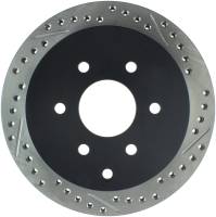 Stoptech - StopTech Sport Drilled/Slotted Brake Rotor Rear Left 127.42087L - Image 1