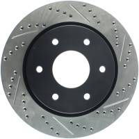 StopTech Sport Drilled/Slotted Brake Rotor Front Left 127.42090L