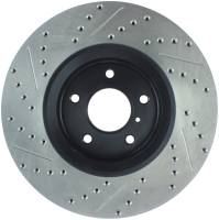 Stoptech - StopTech Sport Drilled/Slotted Brake Rotor Front Left 127.42092L - Image 2