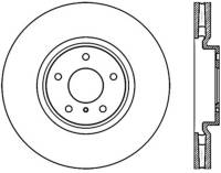 StopTech Sport Cryo Drilled/Slotted Brake Rotor Front Left 127.42095CL