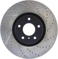 Stoptech - StopTech Sport Drilled/Slotted Brake Rotor Front Left 127.42095L - Image 1