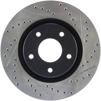 Stoptech - StopTech Sport Drilled/Slotted Brake Rotor Front Left 127.42097L - Image 1