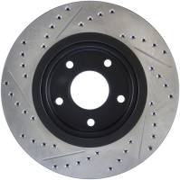 Stoptech - StopTech Sport Drilled/Slotted Brake Rotor Front Left 127.42097L - Image 2